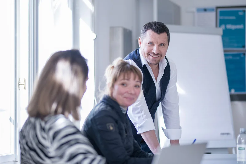 Goran Musulin Referent im Unterricht